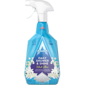 Очиститель Astonish для душевой кабины Daily Shower Shine аромат Водяная лилия, 750 мл